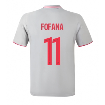 Olympique Lyonnais Malick Fofana #11 Tricou Fotbal Replică 2025-26 Barbati Treilea